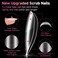 UNA GELLA Short Almond Nail Tips, 312Pcs Pre-file Inner &amp; Full Matte Surface Short Almond Gel x Nail Tips, 15 Sizes No C Curve Soft Gel Nail Tips Acrylic False Nails for Nail Extension Art DIY Salon