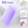 UV Led Nail Lamp, Foldable Mini UV Light for Nails, Fast Curing LED Nail Dryer, 2 Timers for Fast Curing Gel Polish Travel Home DIY Manicure (White)