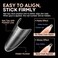 UNA GELLA Medium Almond Gel Nail Tips 504pcs Full Matte Soft Gel Almond Shape Nail Tips Half Cover Clear Gel x Tips for Nail Art Press On Nails, Almond Fake Nails 12 Sizes, Nail Extensions
