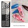 SILPECWEE 6Pcs Nail Stamp Plates Heart Natural Flower Ocean Design Nail Stamping Templates Manicure Salon&amp;DIY Accessories