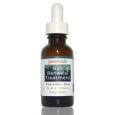 Nail Renewal Treatment for Toenail. Pine Needle Scent, No Acid Formula. 100% Natural Solution Toenail Treatment Extra Strength for Foot and Nail. Natural Toe Nail Treatment - 1 oz