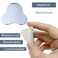 Aluminum Nasal Splints, External Nose Support Protector for Rhinoplasty Septoplasty Sur-gery, Nose Brace Fracture, ENT, Orthopedic Immobilization, Sliver,5PCS (S)