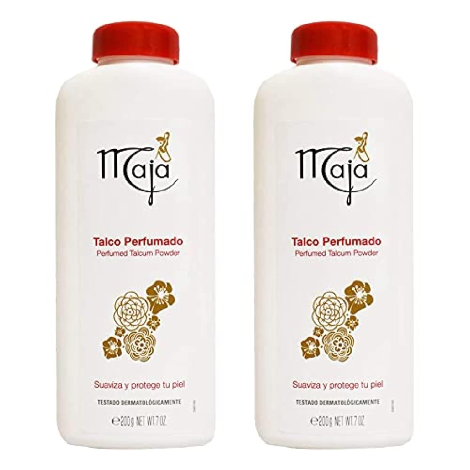 Buy Maja Perfumed Talcum Powder-Talco Perfumado 7 oz. 2-PACK Online ...