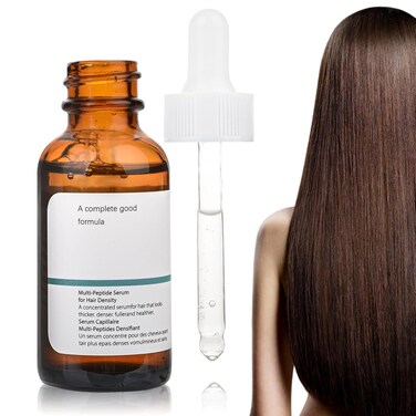 Hair Growth Serum For Women &amp; Men, 30 ML Multi Peptide Serum For Hir Density, Beard, Hair Serum For Thinning Hair, Hair Loss, Frizzy Hair, Strengthen Hair Scalp.