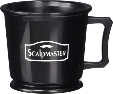 SCALPMASTER Barber Grooming Shaving Black Mug SB-SC-MUGR