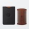 Premium Sandalwood Beard Comb with Mother of Pearl Decoration and Black Case - Traditional Craft Work &amp; The Lux Edition for the Perfect Beard &amp; Mustache Grooming and Gift for Men - TRAWILD (MARK)