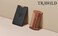 Premium Sandalwood Beard Comb with Mother of Pearl Decoration and Black Case - Traditional Craft Work &amp; The Lux Edition for the Perfect Beard &amp; Mustache Grooming and Gift for Men - TRAWILD (MARK)