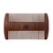 Premium Sandalwood Beard Comb with Mother of Pearl Decoration and Black Case - Traditional Craft Work &amp; The Lux Edition for the Perfect Beard &amp; Mustache Grooming and Gift for Men - TRAWILD (MARK)