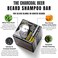 Professor Fuzzworthy's Gentlemans Activated Charcoal &amp; Beer Hair SHAMPOO Bar for Men - All Natural for Normal, Dry, Oily Hair - 4.2 oz