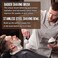 4 Packs Shaving Soap w/Shaving Bowl,Shaving Brush,Shaving Cream,Unqiue Gift Set Mens Shaving Kit for Christmas Stocking Stuffers for Him Boyfriend Dad Adult Husband Birthday Valentines Day