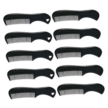 10pcs Mini Beard Comb Mustache Comb Mens Beard Comb Beard Comb for Men Mens Combs for Hair Massage Comb Mustache Beard Pocket Comb for Beards Comb for Beard Care Modify Tool