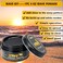 Goiple Hair Care Kit for Men's 360 Wave - Pomades for Strong Hold, Easy Wash, Moisture Control, Silky Shine &amp; Training, Curved Brush, Durag Cap Set, Du-rag, 