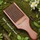 Beard Pick for Men 7" Handmade Afro Hair Comb - Wooden Grooming Tool for Men, Women with Wavy, Kinky, Curly Hair - Anti-Static Styling Precision
