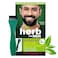 Herb For Men Mustache &amp; Beard Dye (Nature Black, 1 Pack), PPD-Free Ammonia-Free, Vegan with Natural Ingredients, Odorless, Gentle for Sensitive Skin, No Skin Irritation