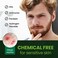 Herb For Men Mustache &amp; Beard Dye (Deep Brown, 3 Pack), PPD-Free Ammonia-Free, Vegan with Natural Ingredients, Odorless, Gentle for Sensitive Skin, No Skin Irritation