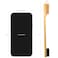 Sapling Mustache Brush &amp; Comb (2-pack) from Green Beard Grmng - Boar Bristle &amp; Bamboo