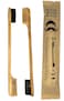 Sapling Mustache Brush &amp; Comb (2-pack) from Green Beard Grmng - Boar Bristle &amp; Bamboo