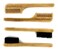 Sapling Grove Mustache Brush &amp; Comb (2 brushes &amp; 2 combs) from Green Beard Grmng - Boar Bristle &amp; Bamboo