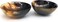 ALADEAN Real Horn Shaving Bowl for Men - Natural Horn Beard Shaving Accessories for Personal Parlour Saloon Use - Gift for men