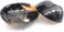 ALADEAN Real Horn Shaving Bowl for Men - Natural Horn Beard Shaving Accessories for Personal Parlour Saloon Use - Gift for men