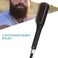 Heated Beard Brush, Electric Mini Beard Straightening Comb Design, Multifunctional Hair Straightener Comb Electric Comb for Hair Combs Beard Straightener Brush for Men(Us)