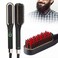 Heated Beard Brush, Electric Mini Beard Straightening Comb Design, Multifunctional Hair Straightener Comb Electric Comb for Hair Combs Beard Straightener Brush for Men(Us)