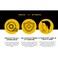 BUMBLE BEE Barber Supplies - Premium Neck Strips Barber, Barber Essentials 5 Rolls - 500 Strips, Quick Access, Easy to Use Barber Neck Strips, Essential Barbershop Accessories. (White)