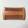 4 Pcs Wooden Beard Comb Double Sided Mustache Comb Beard Grooming Comb Fine Tooth Mustaches Comb Facial Hair Styling Comb for Men