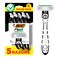 BIC Flex 5 Sensitive Disposable Razor, 5-Count Pack of Men's Razors