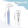 Disposable Razors in Bulk Pack of 30,Blue Disposable Shaving Razors Individual Wrapped Twin Blade Bulk Disposable Razors with Clear Cap and 10g Shaving Cream for Homeless,Hotel,Travel,Charity,Shelter