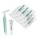 Disposable Razors in Bulk Pack of 30,Green Disposable Shaving Razors Individual Wrapped Twin Blade Bulk Disposable Razors with Clear Cap and 10g Shaving Cream for Homeless,Hotel,Travel,Charity,Shelter