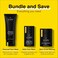 Lumin - Complete Set Men's skincare Routine includes: Charcoal Face Wash, Charcoal Scrub, Face Moisturizer, Wrinkle Serum, Recovery Oil &amp; Dark Circle Defense Balm