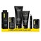 Lumin - Complete Set Men's skincare Routine includes: Charcoal Face Wash, Charcoal Scrub, Face Moisturizer, Wrinkle Serum, Recovery Oil &amp; Dark Circle Defense Balm