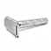 The Goodfellas' Smile, SYNTESI Double Edge Safety Razor, CNC Machined STAINLESS STEEL, Made in Italy