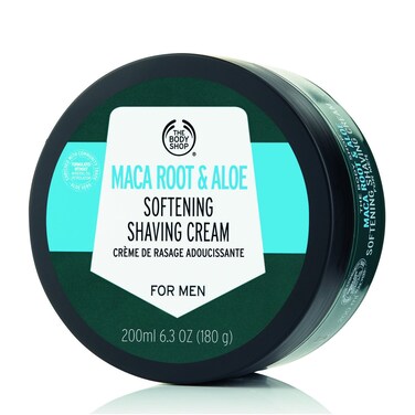 The Body Shop Maca Root &amp; Aloe Softening Shaving Cream for Men, 6.3 Oz