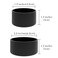 Linkidea 2 Pack Shave Gel Can No Rust Holder, Silicone Rubber Shaving Foam Bottom Rust Protector, Rust Free Holder, Compatible with Most of Shave Gel (M + L Size)