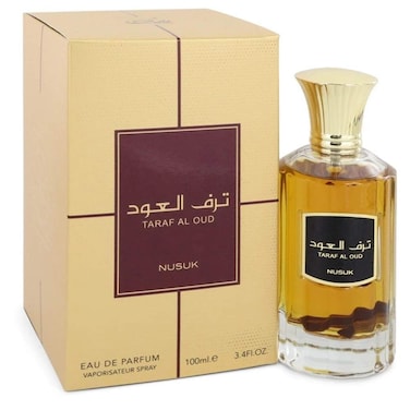 Taraf Al Oud by Nusuk Eau De Parfum Spray (Unisex) 3.4 oz Men