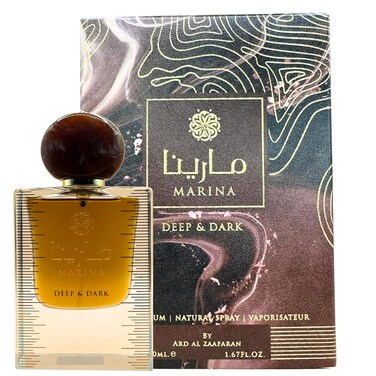 Ard Al Zaafaran Marina Deep &amp; Dark Eau De Parfum Spray, 1.7 Ounce (Unisex)