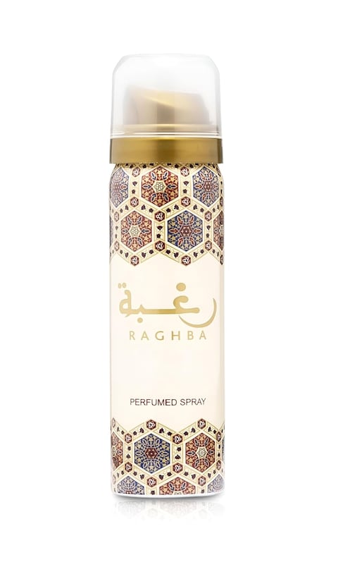 Lattafa Raghba 2-piece Set for Unisex (3.4 Oz Eau de Parfum Spray + 1.7 Oz Perfumed Deodorant Spray)