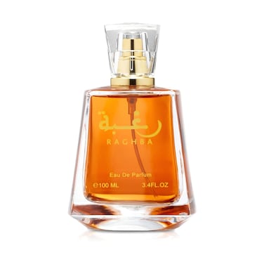 Lattafa Raghba 2-piece Set for Unisex (3.4 Oz Eau de Parfum Spray + 1.7 Oz Perfumed Deodorant Spray)