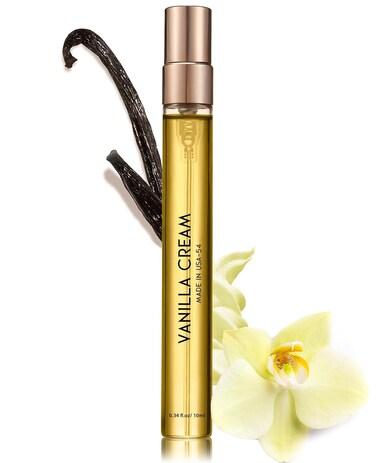 Pheromones Perfumes for Women &amp; Men, No. 54 Vanilla Cream Fragrances, Vanilla Perfume,Enhanced Scents Pheromone Perfume Oil,Pheromone Cologne for Men&amp;Women, 0.34 fl.oz/10ml Travel Size Perfume Spray