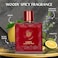 NovoGlow Verse Adonis Red for Men - 100ml Eau De Parfum Spray for Men - Long Lasting Fruity Warm &amp; Floral Fragrance Smell Fresh All Day Long Gift for Men for All Occasions