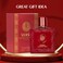 NovoGlow Verse Adonis Red for Men - 100ml Eau De Parfum Spray for Men - Long Lasting Fruity Warm &amp; Floral Fragrance Smell Fresh All Day Long Gift for Men for All Occasions