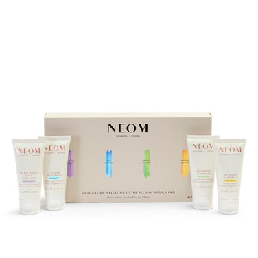 Neom- Moments of Wellbeing in the Palm Of Your Hand Gift Set   4x30ml Luxury Hand Creams   Mother's Day   Gift   Essential Oil&hellip;