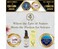 FLORA Organic Calendula &amp; Chamomile Flowers Double Infused in Golden Jojoba Oil. 100% Plant Based &amp; Unscented. Gentle Soothing Oil for Sensitive Skin - for Face, Body, Hair - Made in Canada. 1.7fl oz