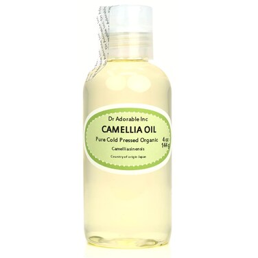Dr Adorable - 4 oz - Camellia Seed Oil - 100% Pure Natural Organic Cold Pressed