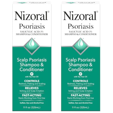Nizoral Psoriasis Shampoo &amp; Conditioner Twinpack, 2 Count