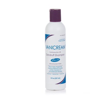 Vanicream Medicated Dandruff Shampoo   Maximum OTC Strength, Pyrithione Zinc 2%   Unscented, 8 Fl Oz (Pack of 12)