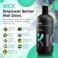 Kick Mens Conditioner - Tea Tree and Peppermint for Hair Loss - Proven High Performance Pro-Nourishing Mens Natural Anti Dandruff Treatment - 17oz