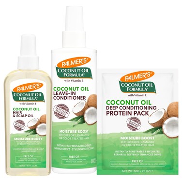 Palmer's Coconut Oil Formula Moisture Boost Hair bundle (Scalp Oil &amp; Leave-In Conditioner)